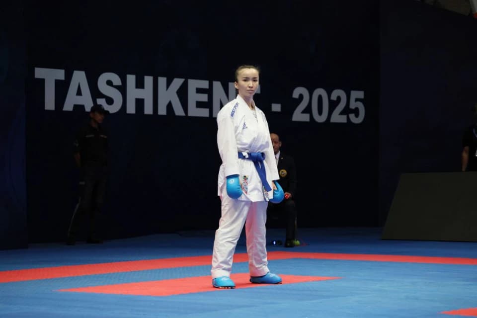 Мольдир Жанбырбай выиграла медаль Чемпионата Азии