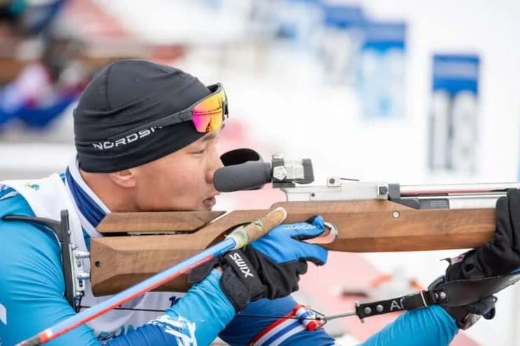 Ербол Хамитов пара биатлоннан әлем кубогінде қола жүлдегер атанды