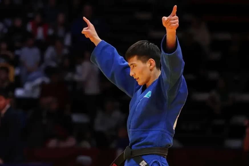 Дзюдошы Нұрқанат Серікбаев Grand Slam жарысының жеңімпазы атанды