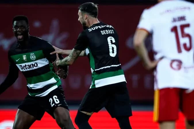 «Спортинг» упустил победу, ведя в счете 2:0 (видео)