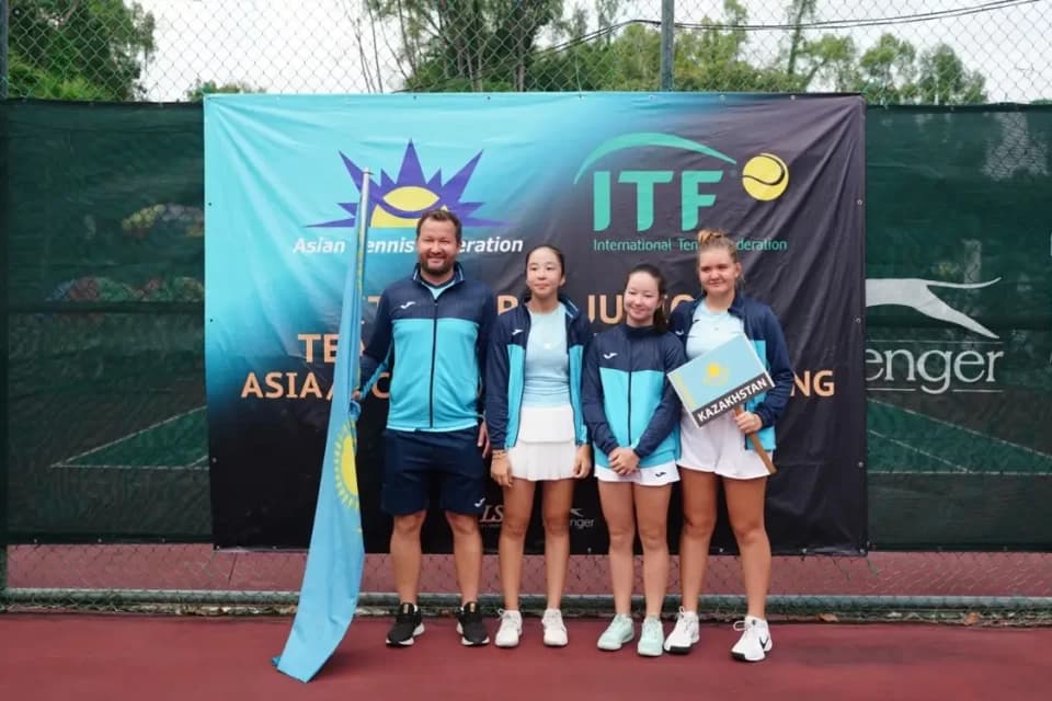 Теннистен Қазақстан жасөспірімдер құрамасы әлем чемпионатының іріктеуіне қатысып жатыр