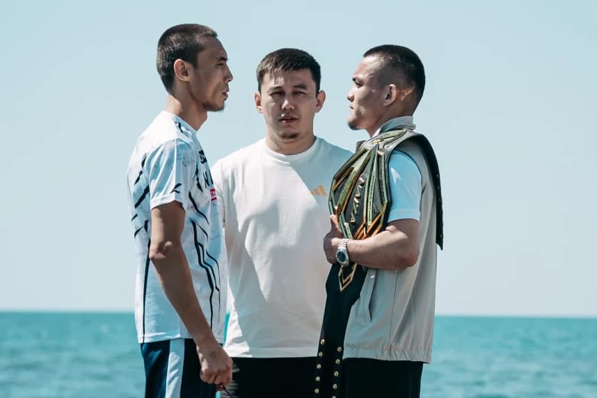 Әбілқасым белбеуін қорғады, Жемуқаев – NAIZA ұйымының жаңа чемпионы (видео)