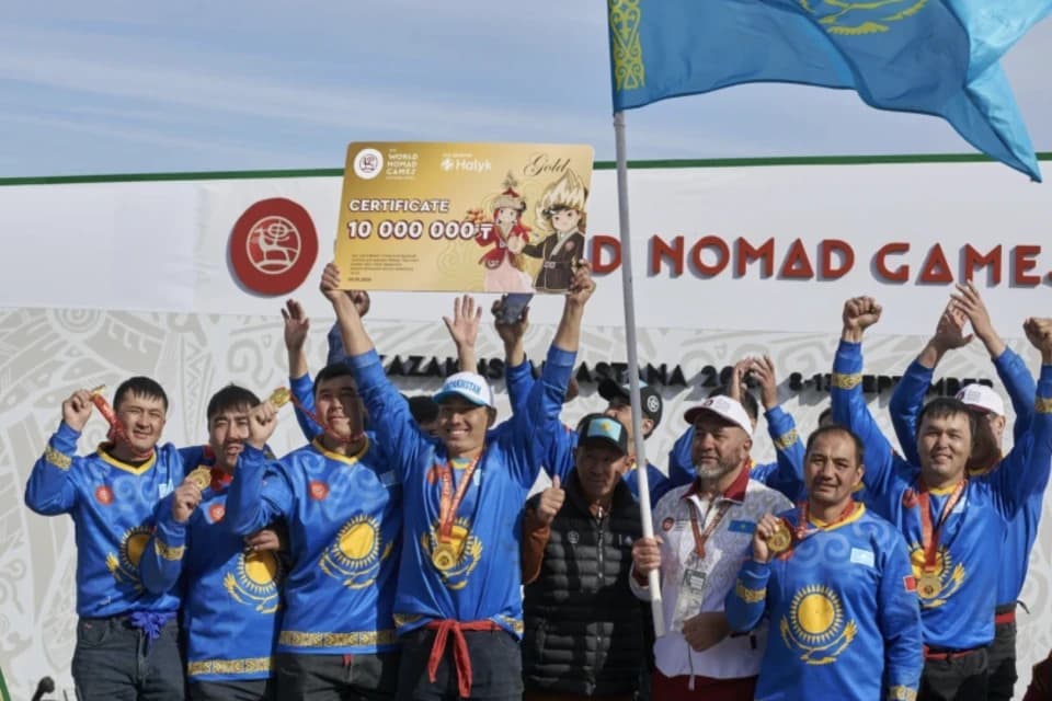 Қазақстан алғаш рет Дүниежүзілік көшпенділер ойындарының командалық есебінде жеңіске жетті