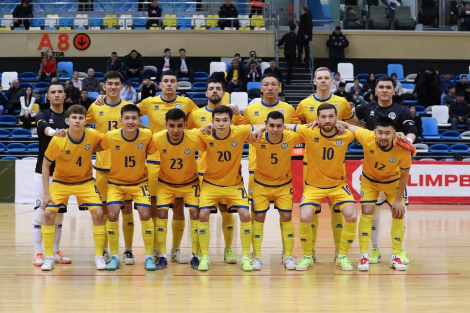 Футзалдан Қазақстан құрамасының Өзбекстанмен өтетін жолдастық матчтарға шақырылған ойыншылар тізімі