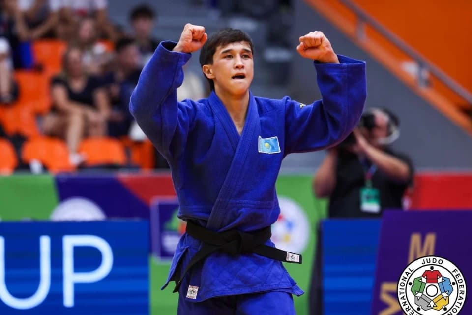 Арман Мыса стал бронзовым призером чемпионата мира по дзюдо среди кадетов