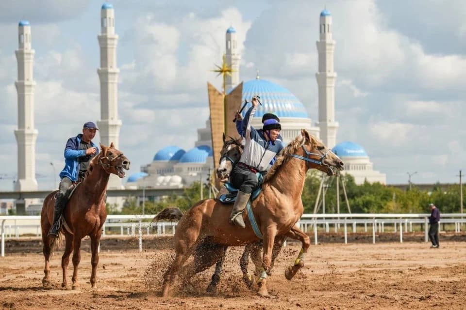 Казахстан разгромил США в четвертьфинале Всемирных игр кочевников по кокпару