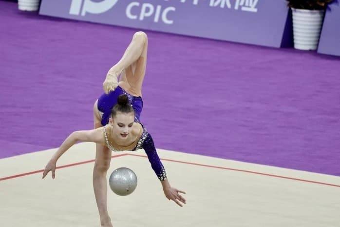 Милана Парфилова вошла в число лучших на этапе Кубка мира по художественной гимнастике