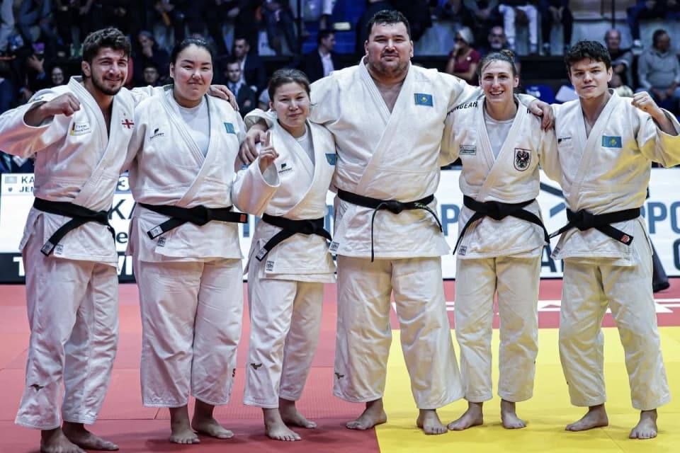 Казахстанский клуб JENYS второй год подряд завоевал бронзу Лиги чемпионов по дзюдо
