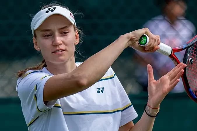 Елена Рыбакина: Кортта бақытты болғым келеді