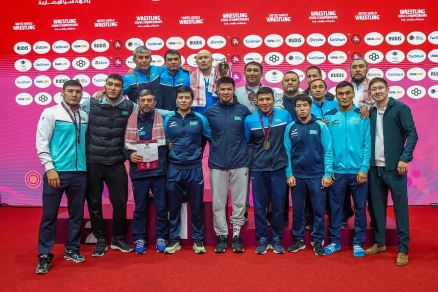 Қазақстан құрамасы Азия чемпионатының медальдық есебінде бесінші орын алды
