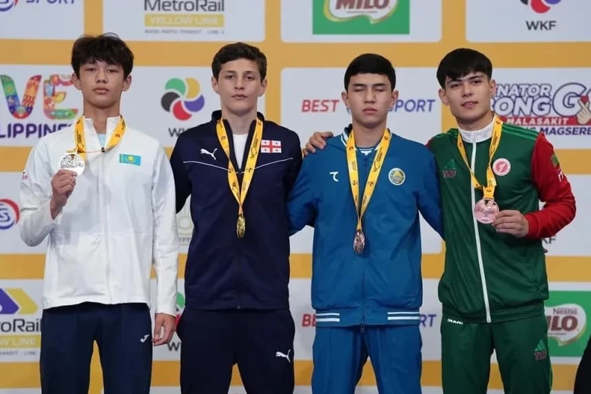 Қазақстандықтар Маниладағы WKF Жастар лигасының алғашқы күнінде төрт медаль жеңіп алды