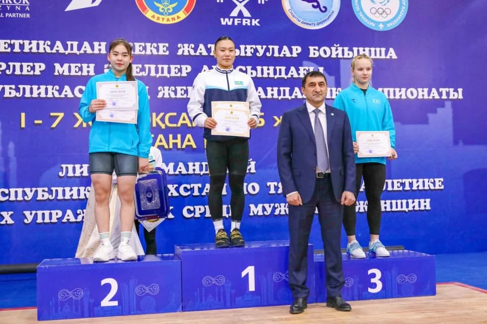 В Астане завершился Чемпионат Казахстана по тяжелой атлетике