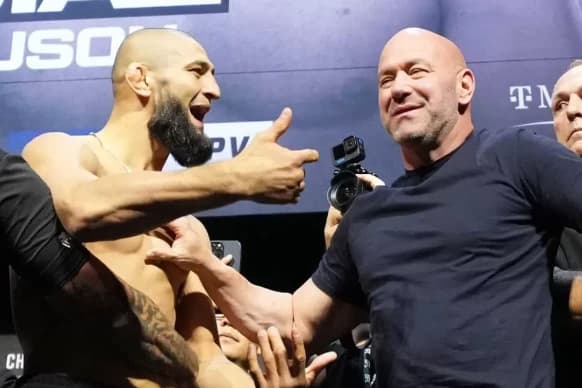 В UFC высказались о смене гражданства Хамзата Чимаева