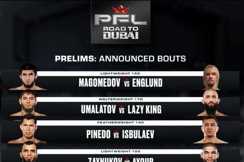 Саламат Исбулаев PFL-дің үздік жауынгеріне қарсы жекпе-жек өткізеді