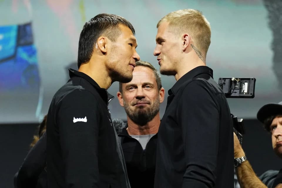 Рахмонов и Гэрри показали одинаковый вес перед боем на UFC