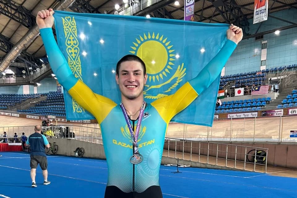 Казахстанские велосипедисты завоевали «бронзу» в последний день чемпионата Азии