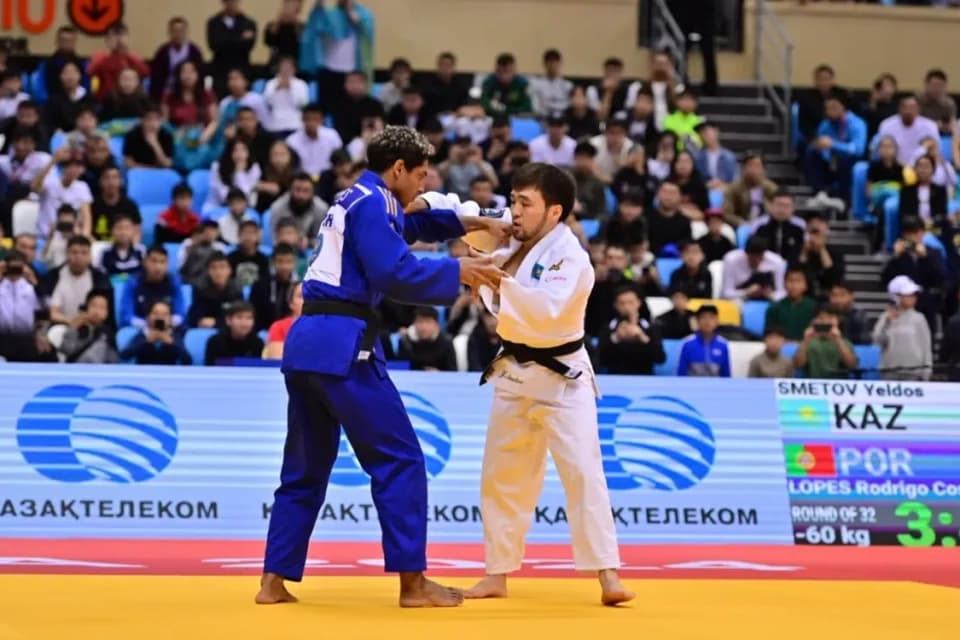 Елдос Сметов Qazaqstan Barysy Grand Slam жарысын сәтті бастады