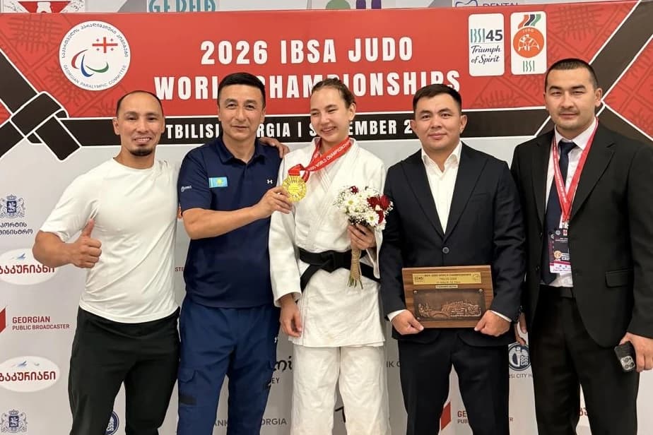 Казахстанская спортсменка Альфия Тлеккабыл стала чемпионкой мира по пара дзюдо