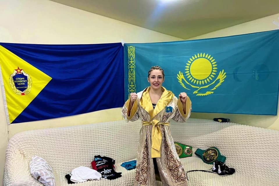 Ангелина Лукас выиграла титул WIBA (видео)