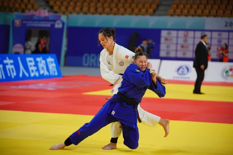 Эсмигүл Куюлова дзюдодан Азия чемпионатындағы алғашқы медальді жеңіп алды