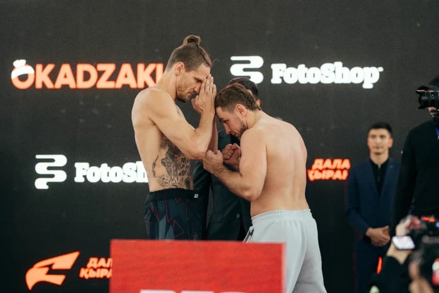 Василий Тахтай бірінші минутта UFC экс-жауынгерін нокаутқа жіберіп, Dala FC лигасының алғашқы чемпионы атанды (видео)