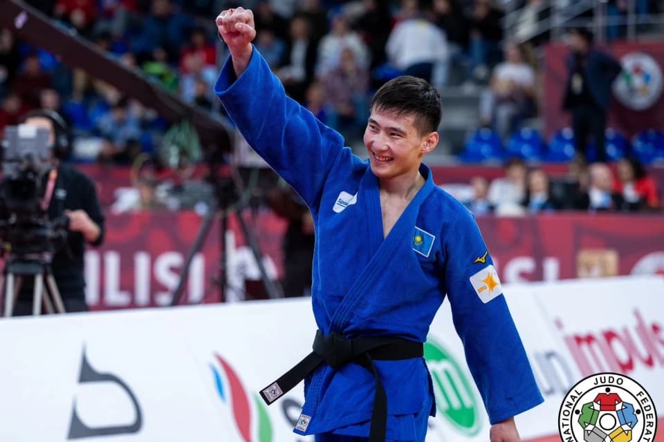 Нұрқанат Серікбаев дзюдодан Grand Slam жарысының чемпионы атанды
