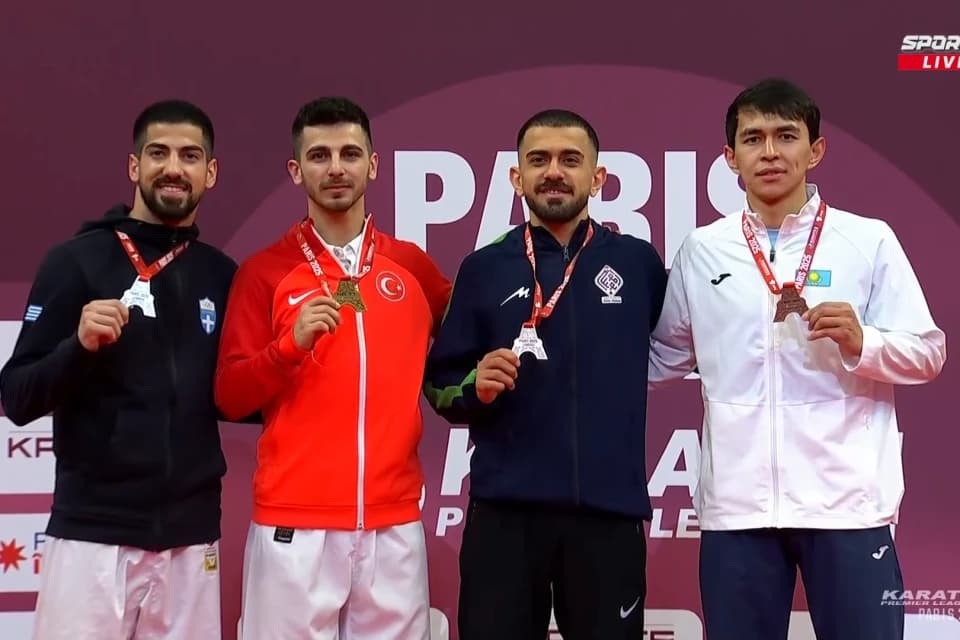 Кайсар Алпысбай выиграл бронзу Karate Premier League (видео)