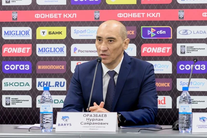 Оразбаев «Барыс» клубының бас директоры қызметінен кетті