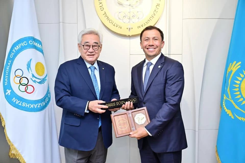 Головкин встретился с президентом World Taekwondo