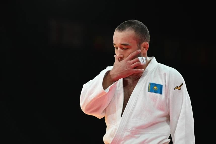Абылайхан Жұбаназар Париж Олимпиадасындағы алғашқы белдесуінде жеңілді