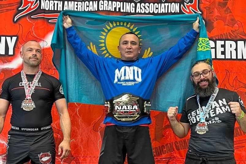 Айдар Махметов – чемпион Германии по грепплингу