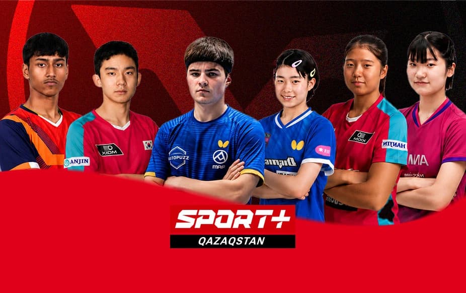 Үстел теннисі. WTT Youth Contender Almaty 2 стол. 4 день