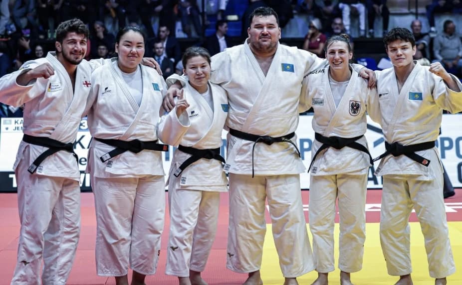 Казахстанский клуб JENYS второй год подряд завоевал бронзу Лиги чемпионов по дзюдо
