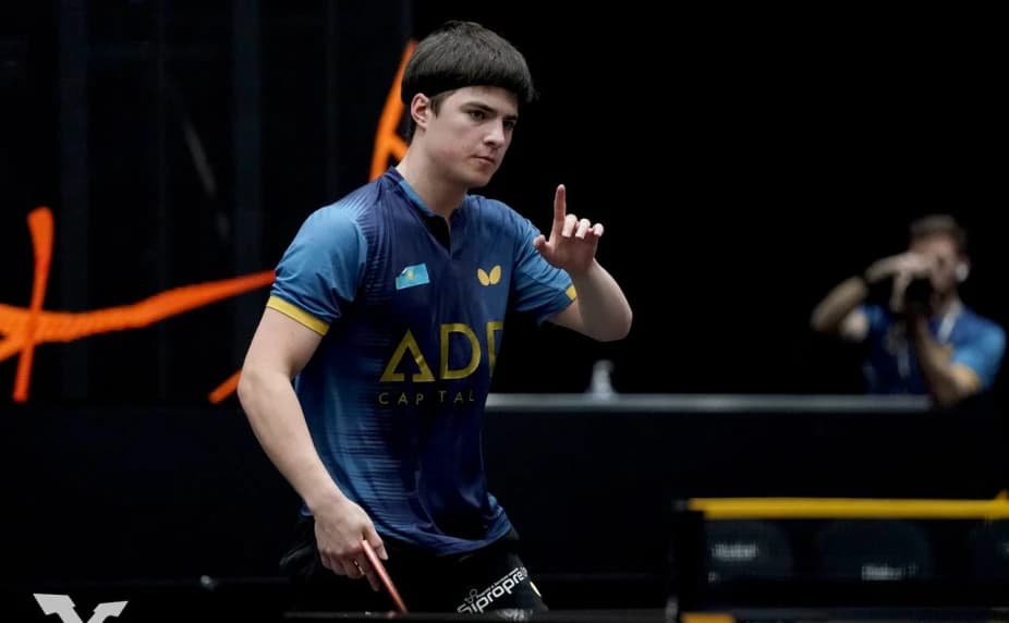 Алан Курмангалиев вышел в полуфинал турнира «WTT China Youth Smash»