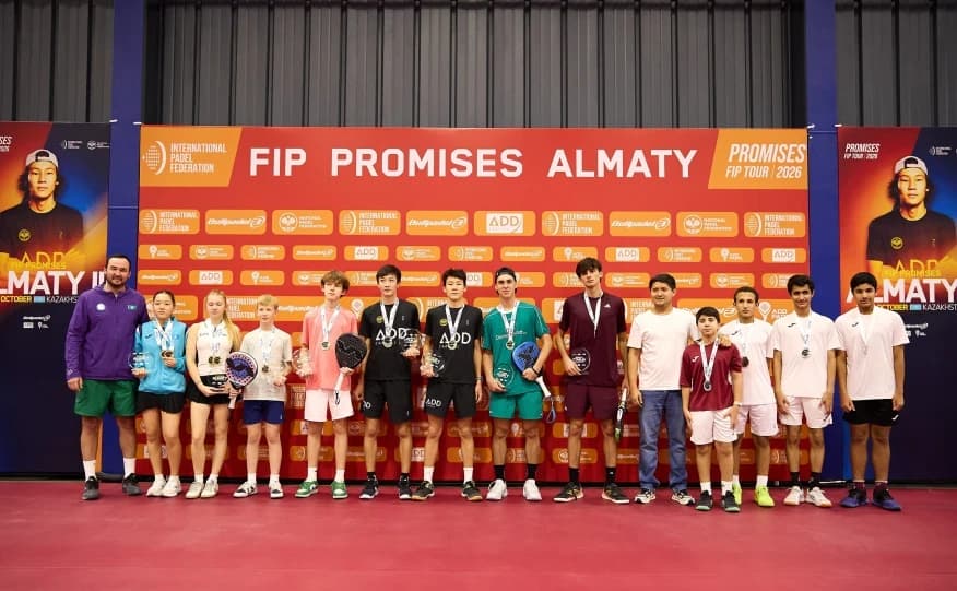 Қазақстандық спортшылар FIP Promises Almaty II турнирінде үш чемпиондық атақ жеңіп алды