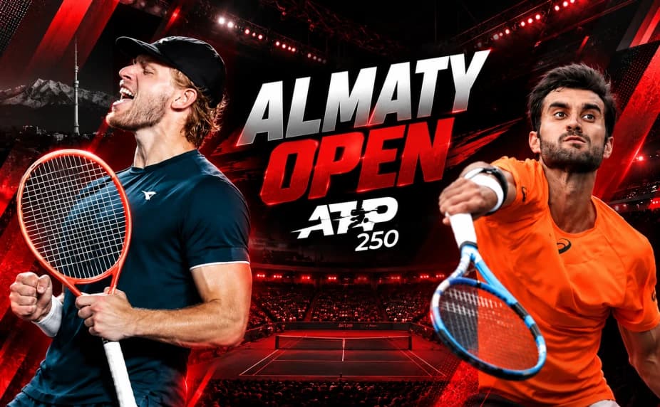 Полуфинал Almaty Open на Sport+. Где и во сколько смотреть решающие матчи турнира АТР 250