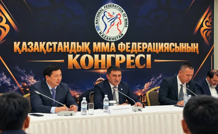 Состоялся первый конгресс Национальной федерации ММА Казахстана