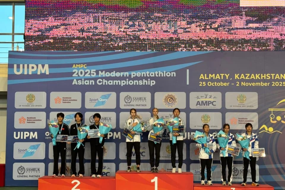 КАЗАХСТАН ТРИУМФАЛЬНО ПРОВЁЛ ЧЕМПИОНАТ АЗИИ U19 ПО СОВРЕМЕННОМУ ПЯТИБОРЬЮ