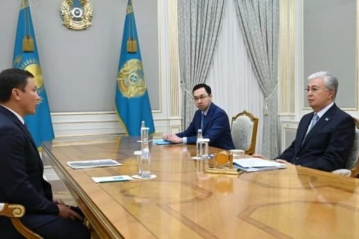 Касым-Жомарт Токаев принял Геннадия Головкина
