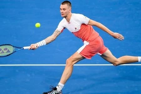 Казахстанские теннисисты узнали позиции в рейтинге ATP
