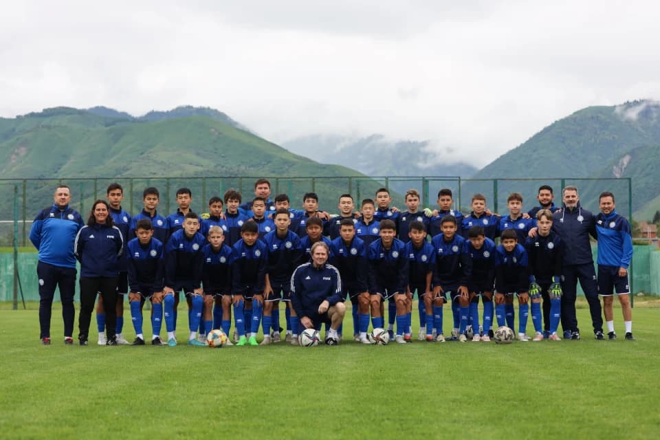 На базе КФФ в Талгаре проходит отбор в сборную Казахстана U-15