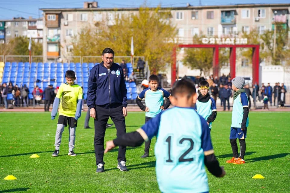 В Балхаше открыто новое футбольное поле