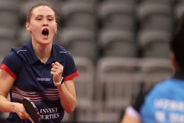 Казахстанцы вышли в финал олимпийского отбора по настольному теннису