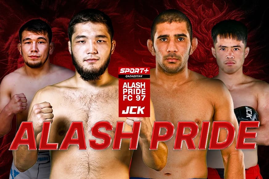 Опубликован полный кард объединенного турнира Alash Pride FC 97 и JCK