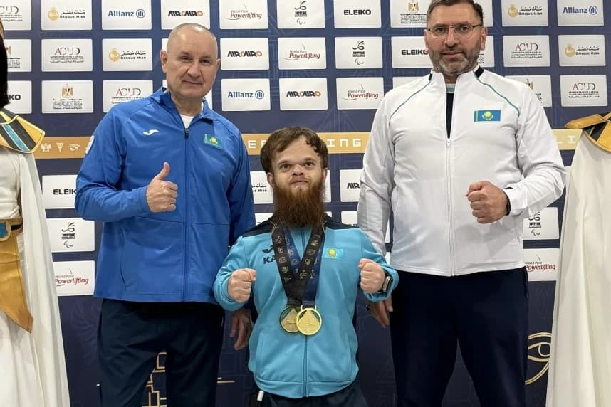 Қазақстандық паралимпиада чемпионы жаңа рекорд тіркеді