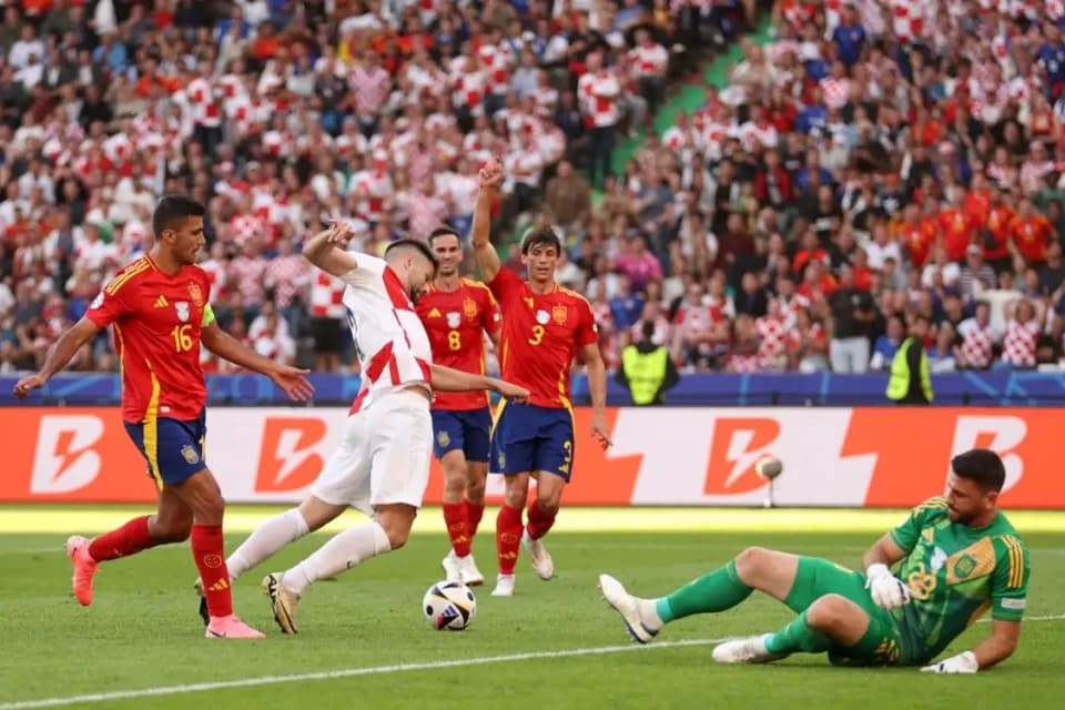 Euro-2024: Испания құрамасы Хорватияны ойсырата жеңді