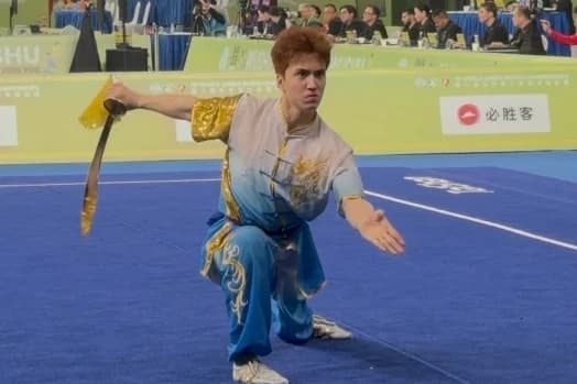 Алижан Мұхаметов ушу-таолу бойынша жастар арасындағы әлем чемпионатында қола медаль жеңіп алды