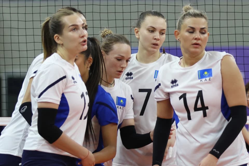 Казахстанские волейболистки проиграли финал азиатского отбора Лиги Наций