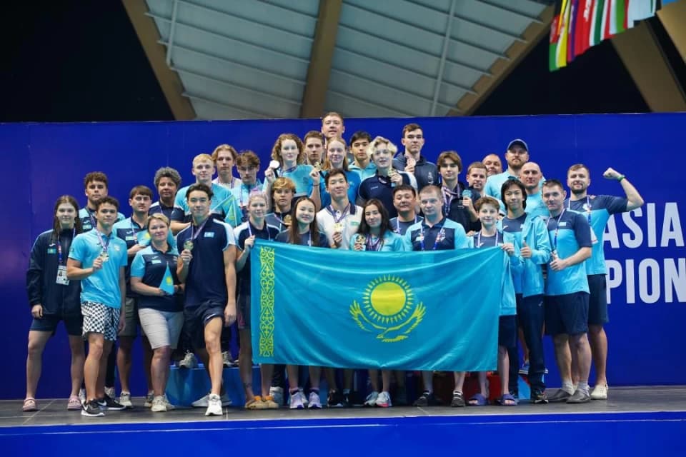 Жүзу спортында тарихи нәтиже: Азия чемпионатының 36 жүлдесі Қазақстан еншісінде
