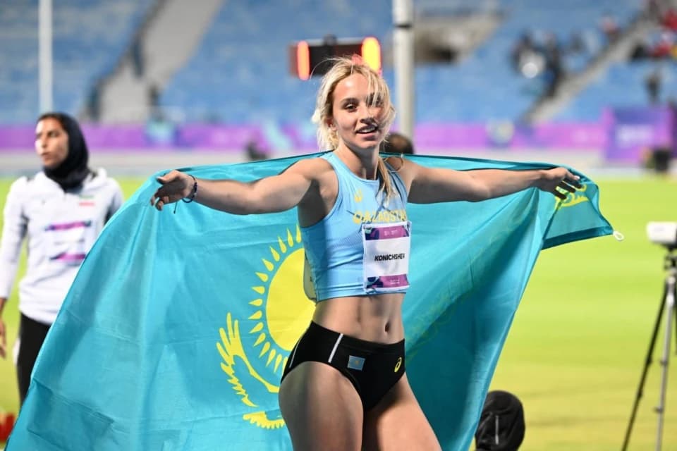Жеңіл атлет Ирина Конищева Ислам ынтымақтастығы ойындарының қола жүлдегері атанды